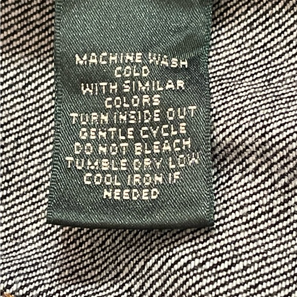 Ralph Lauren, NEW Classic Bootcut Stretch Dark Wash Size 16” W X 31” L - Picture 7 of 12